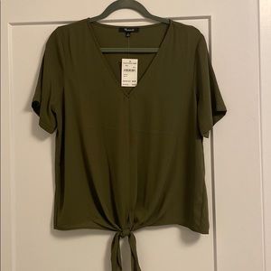 Olive Green Top